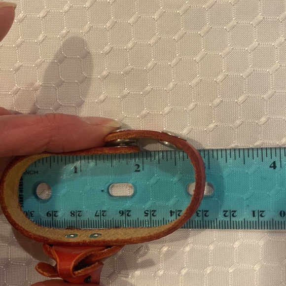 Leather Bracelet & Purse Set. Many uses for adults w/Key Chain & Wristlet Strap - Picture 15 of 15